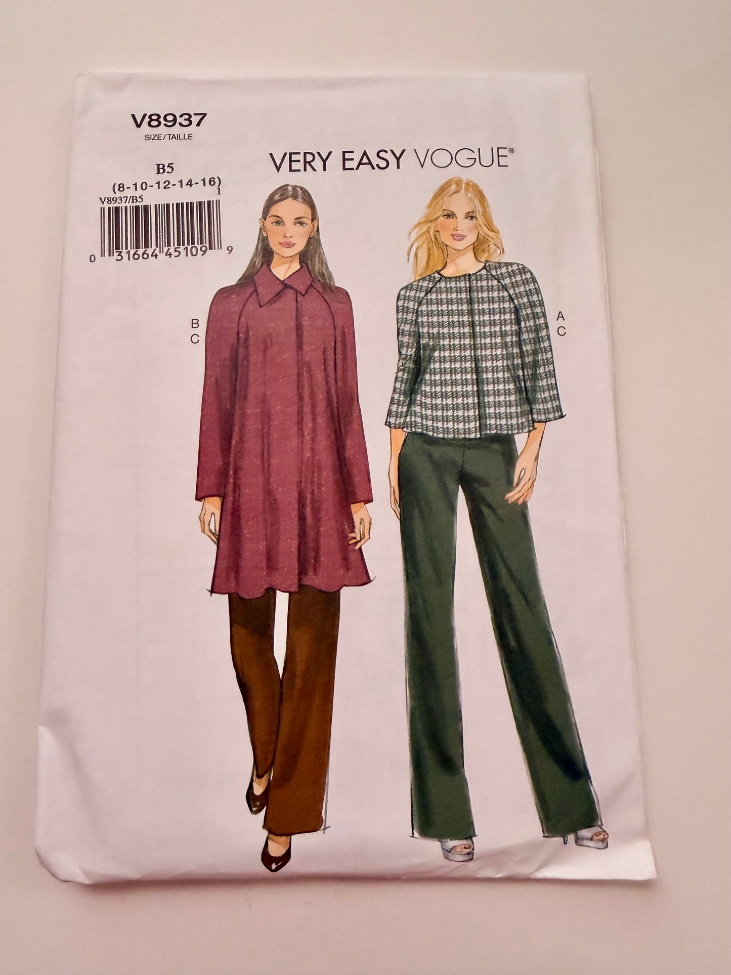 Vogue Pattern 8937 Jacket & pants
