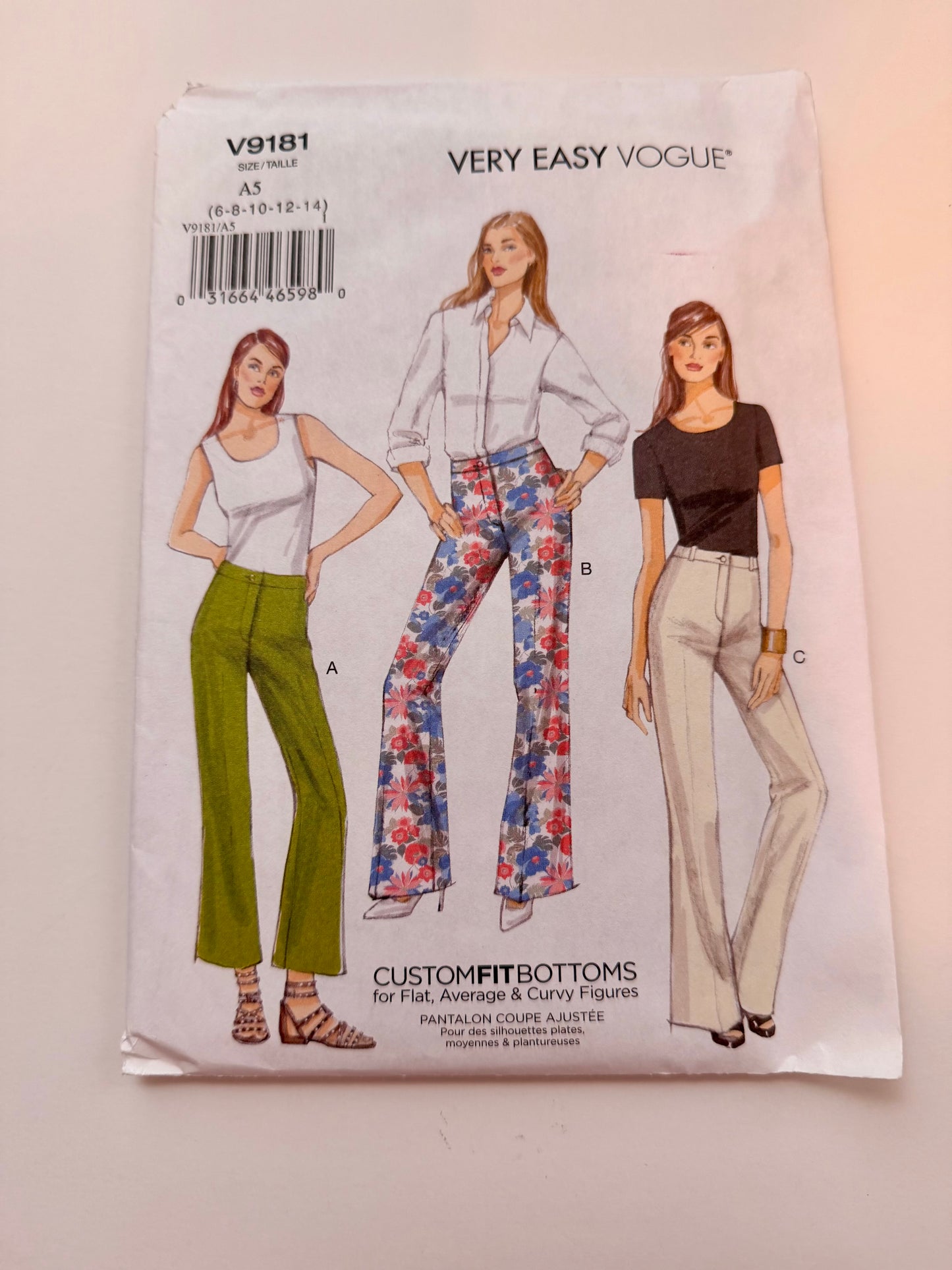 Vogue Pattern 9181 Very Easy Vogue