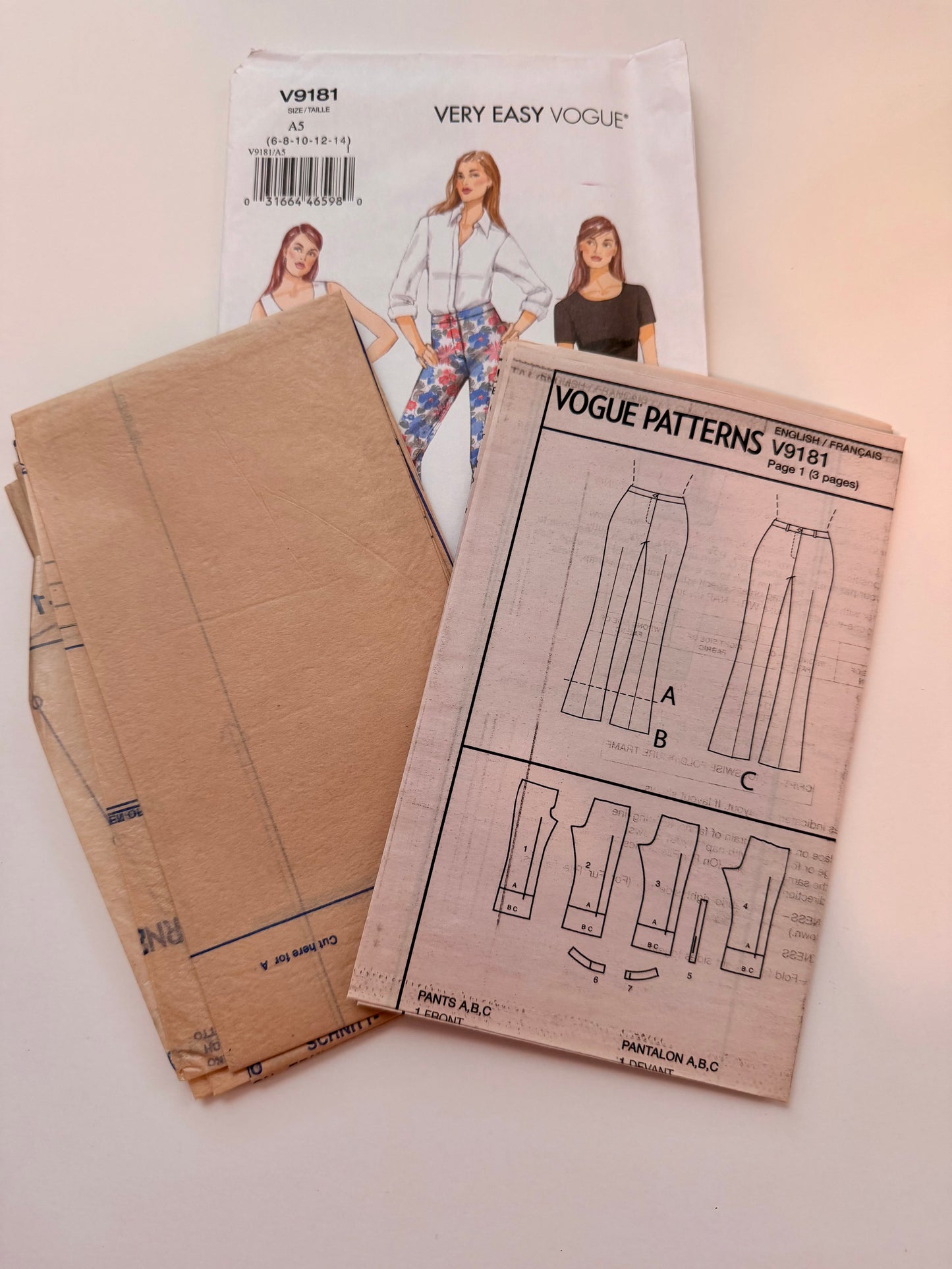 Vogue Pattern 9181 Very Easy Vogue