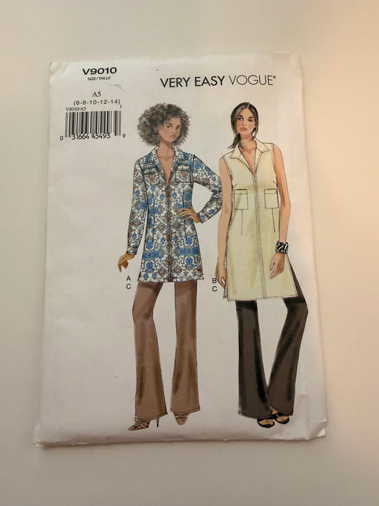 Vogue Pattern 9010 Very Easy Vogue Tunic & Pants