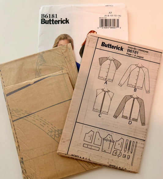 Butterick 6181 Bomber Jacket