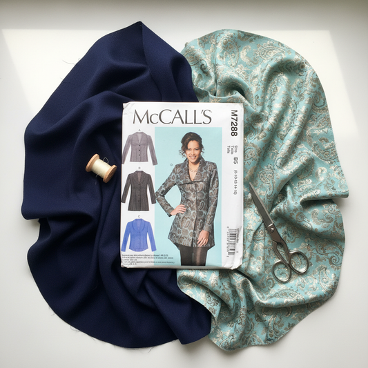 McCall's M7288 Jacket - Folded Fabrics