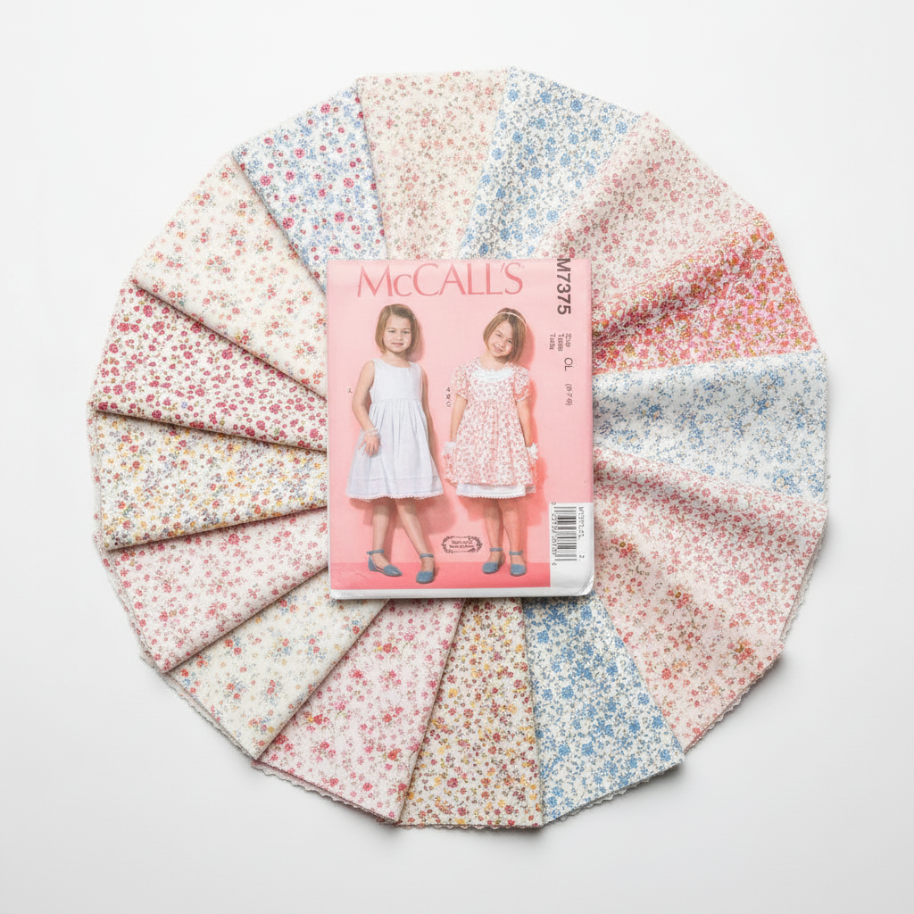 McCall's M7375 - Larger Pattern, Fabrics Touching