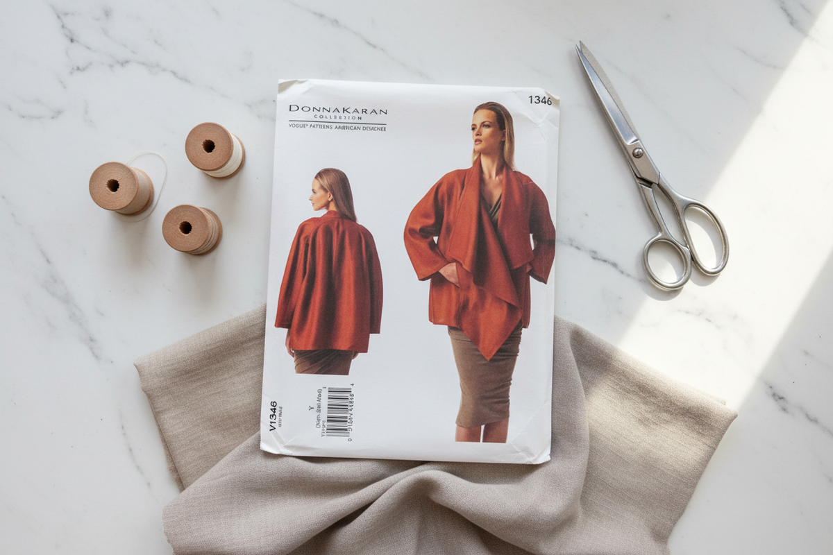 Vogue Pattern 1346 Donna Karan Collection